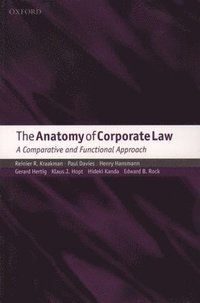 bokomslag The anatomy of corporate law : a comparative and functional approach