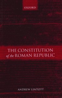 bokomslag The Constitution of the Roman Republic