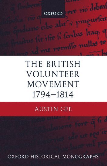 The British Volunteer Movement 1794-1814 1