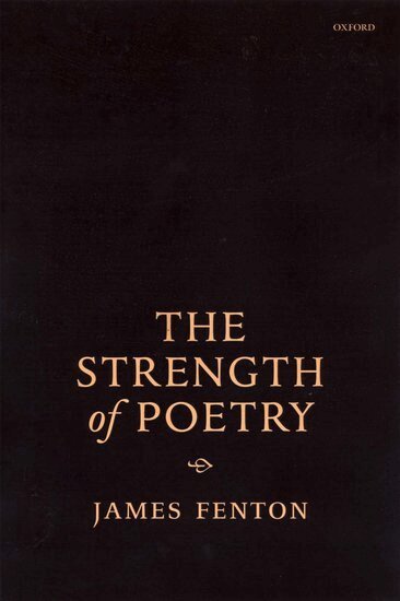 Fenton - The Strength of Poetry, Häftad
