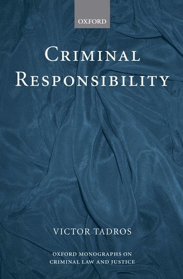 bokomslag Criminal Responsibility