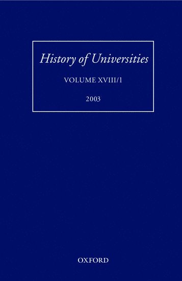 bokomslag History of Universities