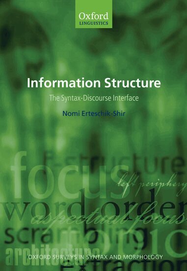 Nomi Erteschik-Shir - Information Structure, Häftad