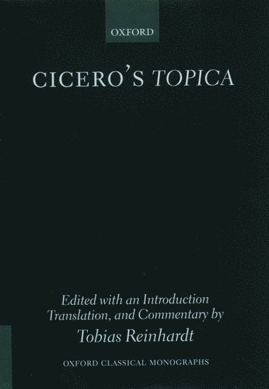 bokomslag Cicero's Topica