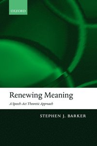 bokomslag Renewing Meaning