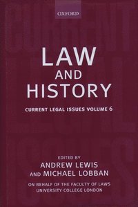 bokomslag Law and History