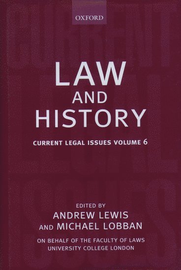 Law and History 1