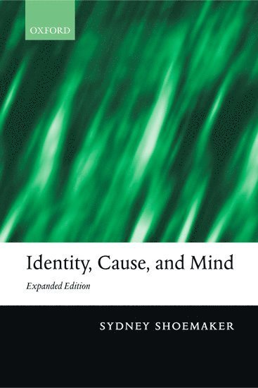 bokomslag Identity, Cause, and Mind