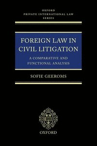 bokomslag Foreign Law in Civil Litigation