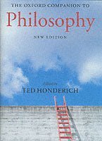 bokomslag The Oxford Companion to Philosophy