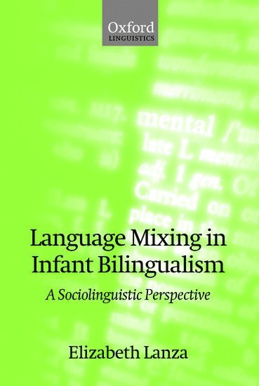 bokomslag Language Mixing in Infant Bilingualism