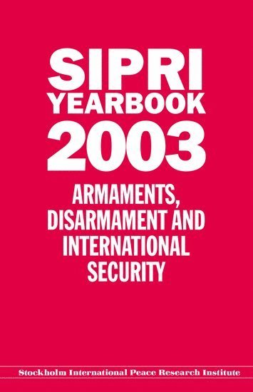 SIPRI YEARBOOK 2003 1