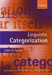 bokomslag Linguistic Categorization