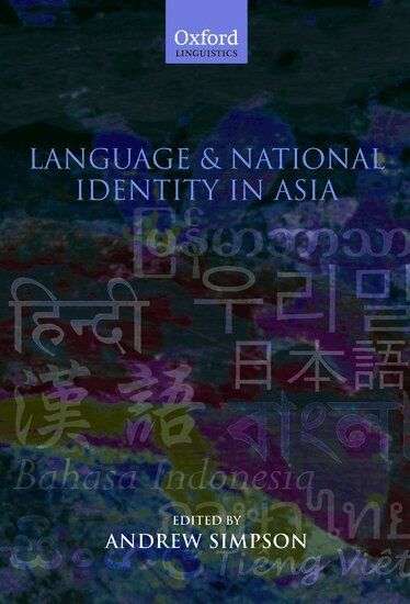 Andrew Simpson, Andrew Simpson - Language and National Identity in Asia, Inbunden