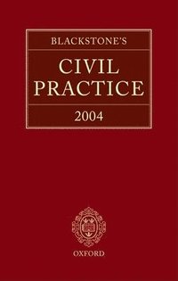 bokomslag Blackstone's Civil Practice