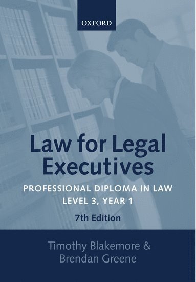 Law for Legal Executives 1