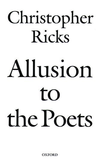 Allusion to the Poets 1