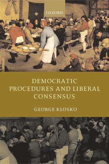 bokomslag Democratic Procedures and Liberal Consensus