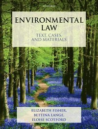 bokomslag Environmental law - text, cases, and materials