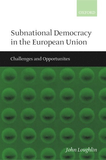 bokomslag Subnational Democracy in the European Union