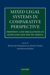 bokomslag Mixed Legal Systems in Comparative Perspective