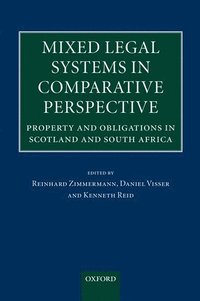 bokomslag Mixed Legal Systems in Comparative Perspective