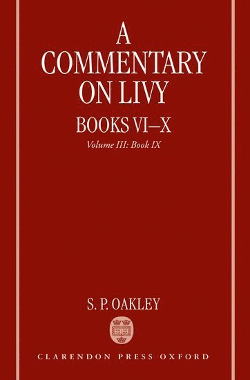 A Commentary on Livy, Books VI-X 1