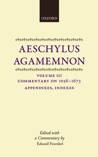 bokomslag Aeschylus: Agamemnon: Aeschylus: Agamemnon