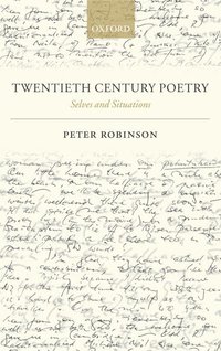 bokomslag Twentieth Century Poetry