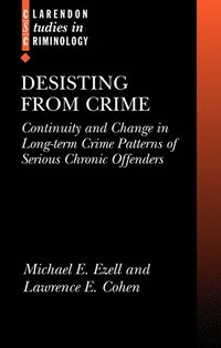 bokomslag Desisting from Crime