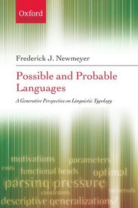 bokomslag Possible and Probable Languages