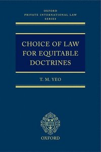 bokomslag Choice of Law for Equitable Doctrines