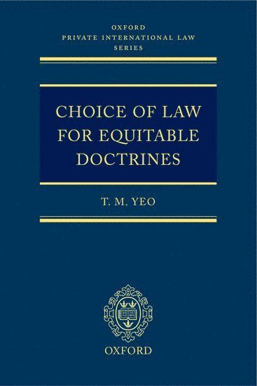 bokomslag Choice of Law for Equitable Doctrines