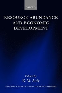 bokomslag Resource Abundance and Economic Development