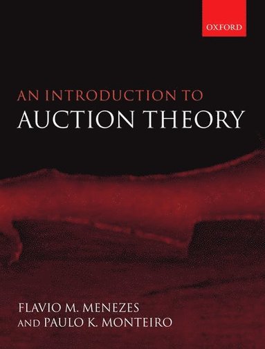 bokomslag An Introduction to Auction Theory