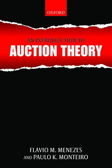 bokomslag An Introduction to Auction Theory