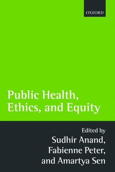 bokomslag Public Health, Ethics, and Equity