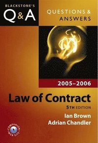 bokomslag Law Of Contract
