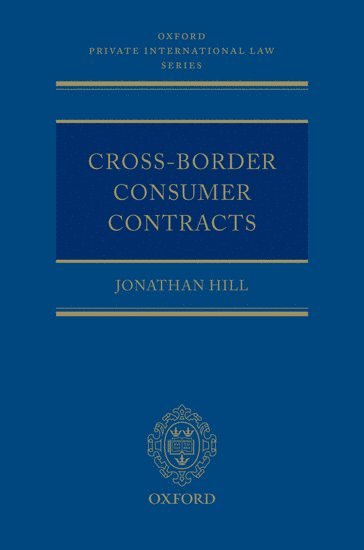 bokomslag Cross-Border Consumer Contracts