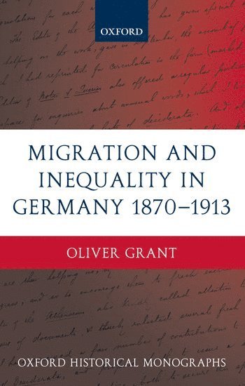 bokomslag Migration and Inequality in Germany 1870-1913