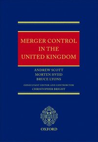bokomslag Merger Control in the United Kingdom