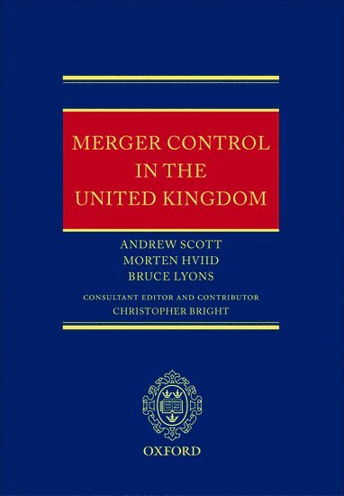 bokomslag Merger Control in the United Kingdom
