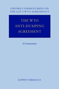 bokomslag The WTO Anti-Dumping Agreement