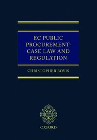 bokomslag EC Public Procurement: Case Law and Regulation