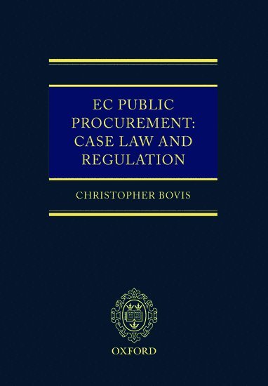 bokomslag EC Public Procurement: Case Law and Regulation