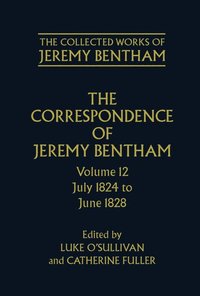 bokomslag The Correspondence of Jeremy Bentham