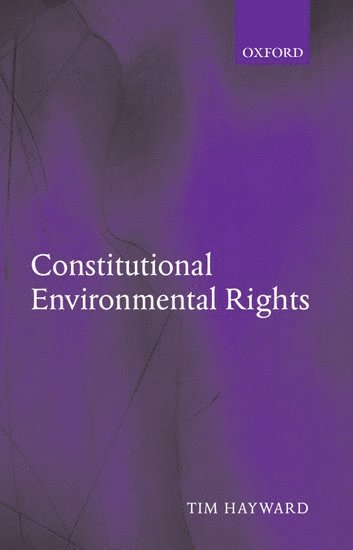 bokomslag Constitutional Environmental Rights