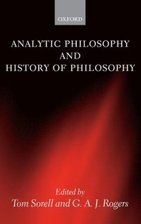 bokomslag Analytic Philosophy and History of Philosophy