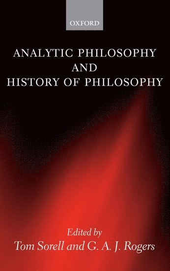 Analytic Philosophy and History of Philosophy 1