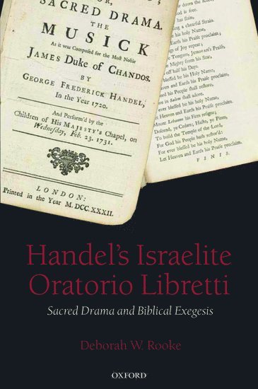 Handel's Israelite Oratorio Libretti 1